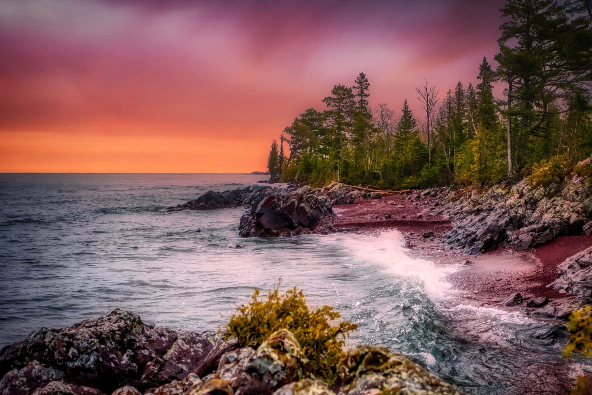 Hunter's Point Beach, Copper Harbor, MI