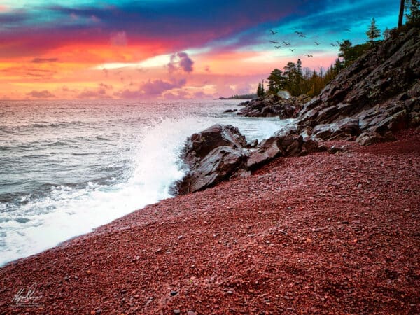 Agate Beach, Copper Harbor, Michigan